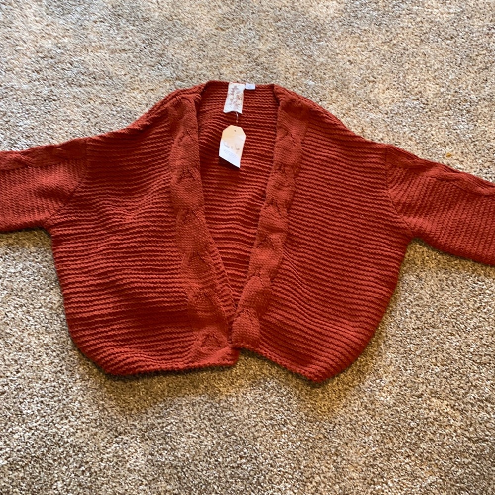 Cropped cardigan